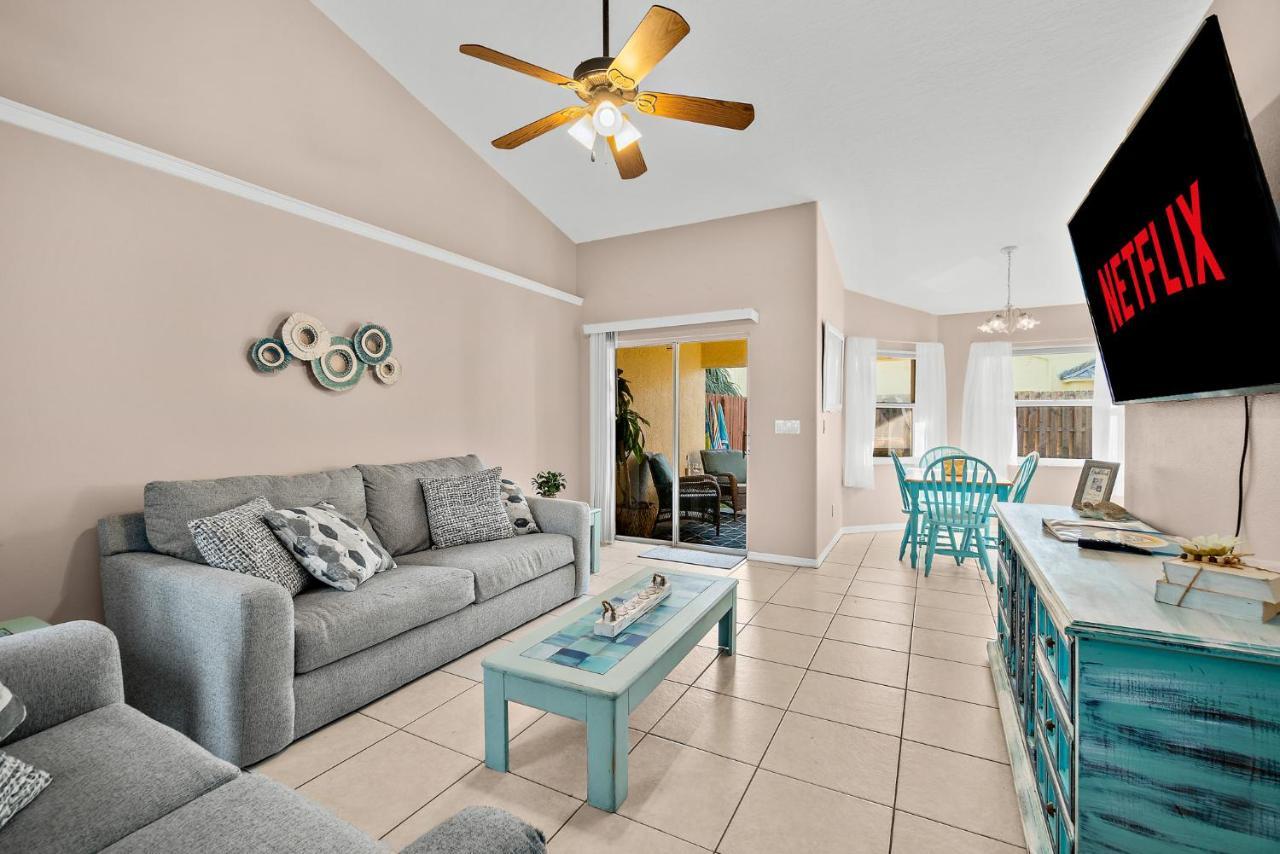 Sunset Serenity - 3Br Beach Townhome With Outdoor Patio - New Hot Tub, Steps To Ocean Fun! Melbourne Buitenkant foto
