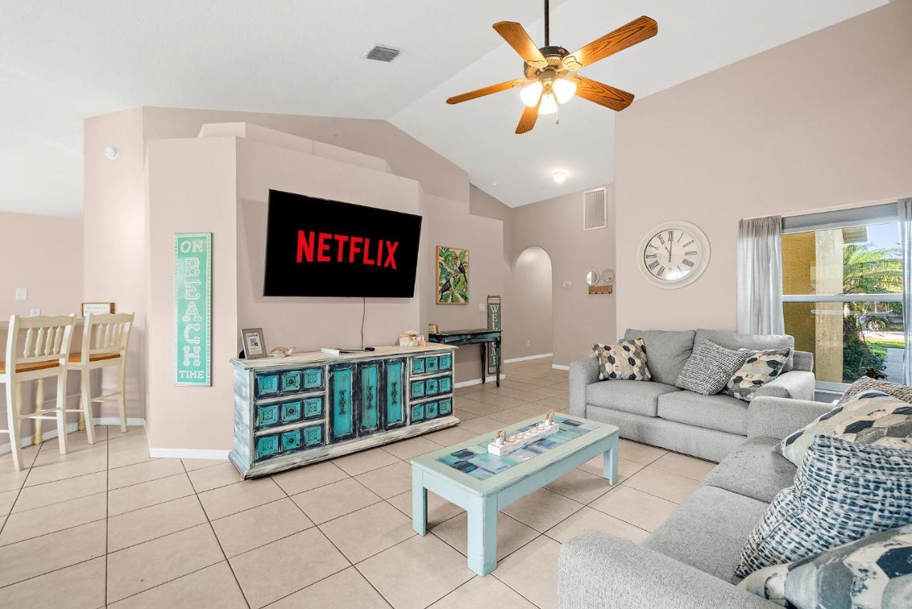 Sunset Serenity - 3Br Beach Townhome With Outdoor Patio - New Hot Tub, Steps To Ocean Fun! Melbourne Buitenkant foto